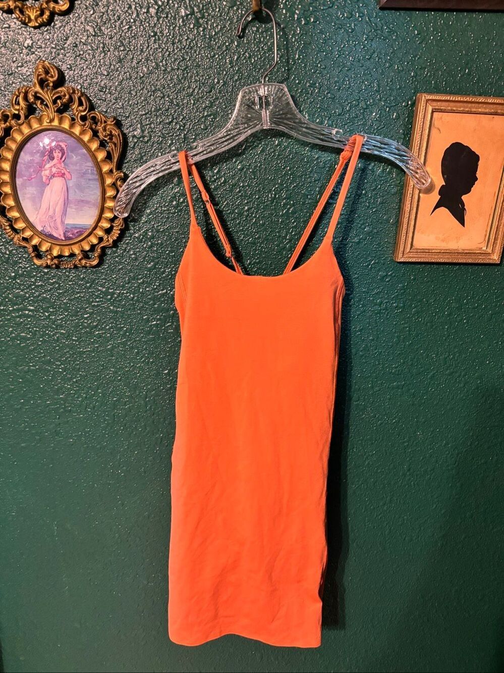Athleta Girl Orange Athletic Dress Sz Large/12